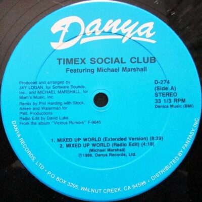 Timex Social Club Featuring Michael Marshall - Mixed Up World