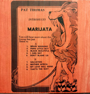 Pat Thomas Introduces Marijata ‎– Pat Thomas Introduces Marijata