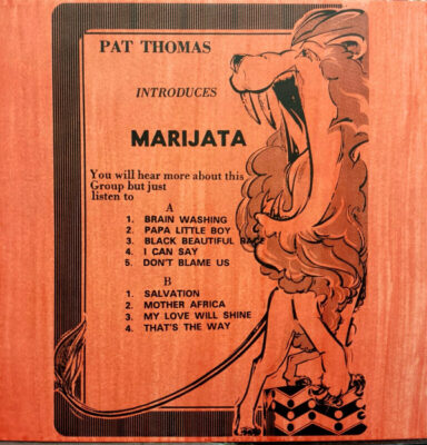 Pat Thomas Introduces Marijata ‎– Pat Thomas Introduces Marijata