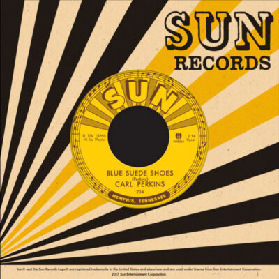 Carl Perkins ‎– Blue Suede Shoes / Honey, Don't!