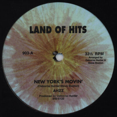 Ahzz ‎– New York's Movin'