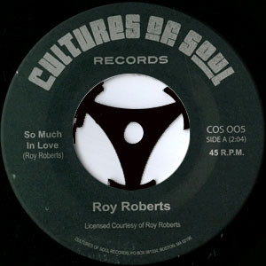 Roy Roberts ‎– So Much In Love