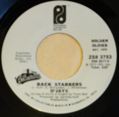 O'Jays ‎– Back Stabbers / 992 Arguments