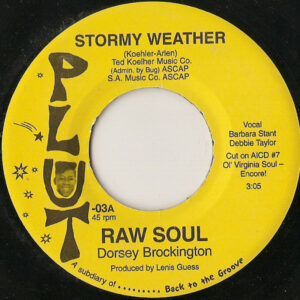 Raw Soul ‎– Stormy Weather / Tyrone's Brake Down