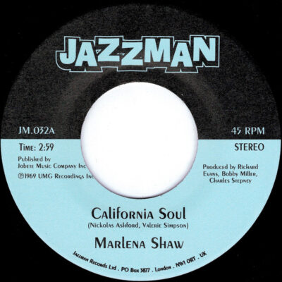Marlena Shaw ‎– California Soul / Wade In The Water