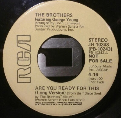Brothers ‎– Are You Ready For This